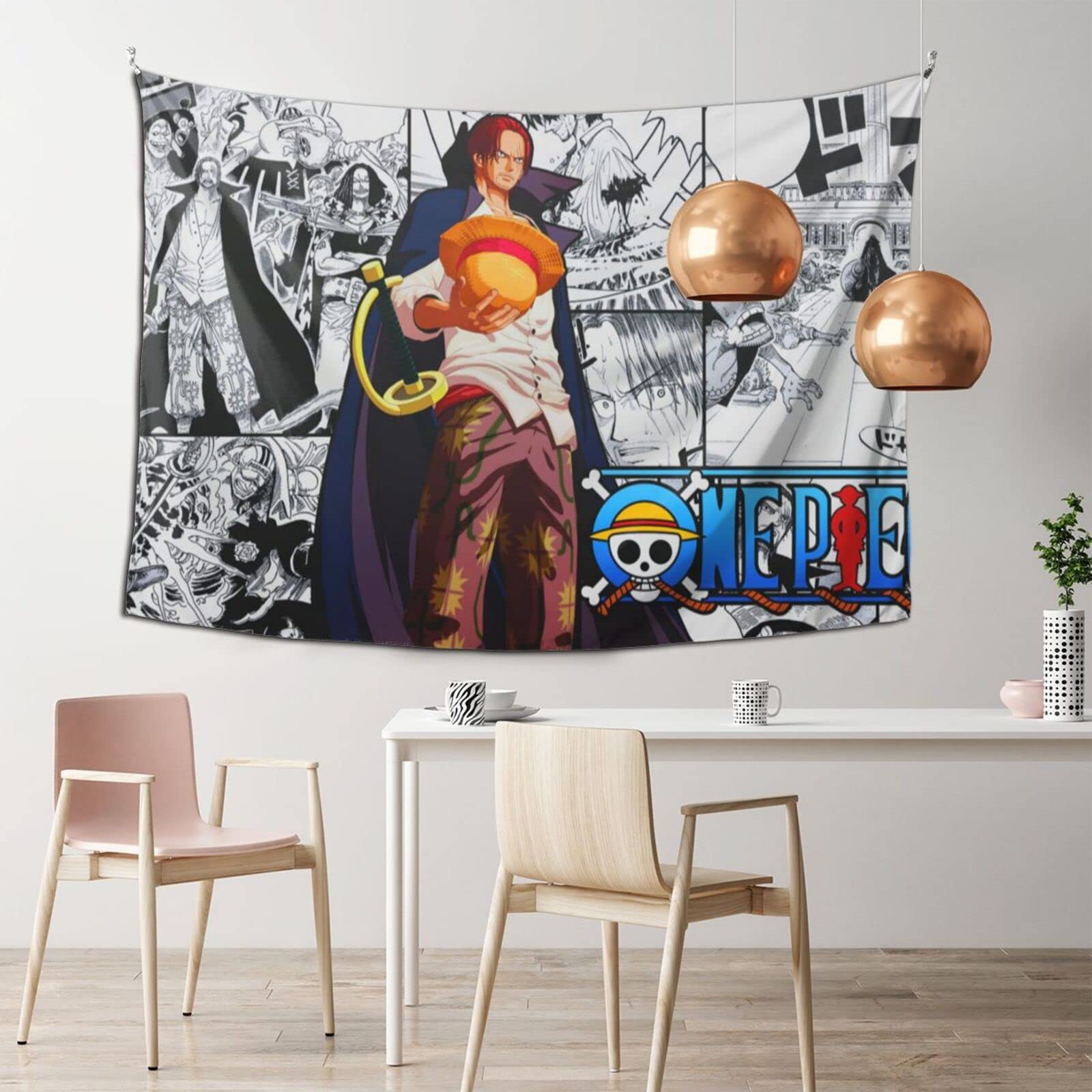 Amazon.co.jp: ONE PIECE ワンピース シャンクス タペストリー 壁掛け